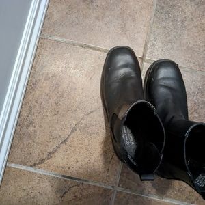 Work boots and snow boots